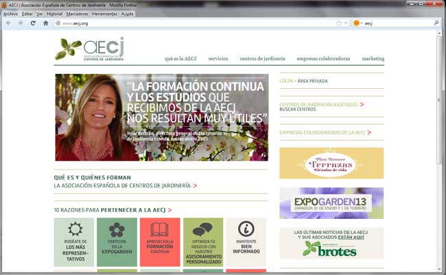Nueva web de la AECJ