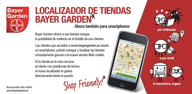Localizador de tiendas Bayer